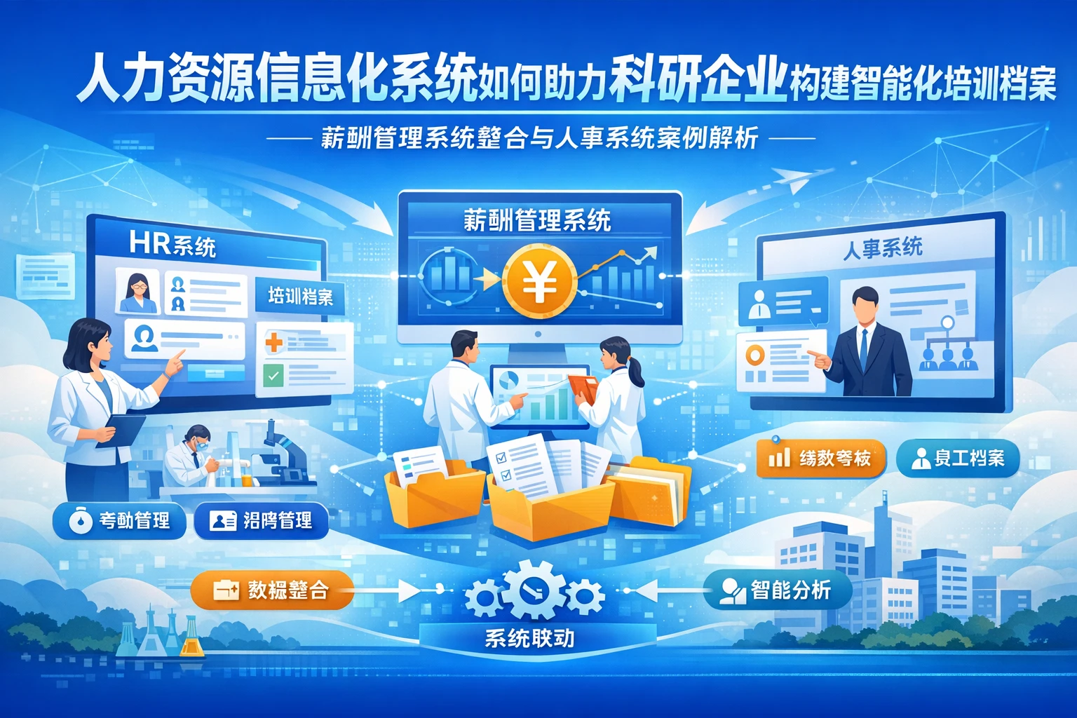 人力资源信息化系统如何助力科研企业构建智能化培训档案——薪酬管理系统整合与人事系统案例解析