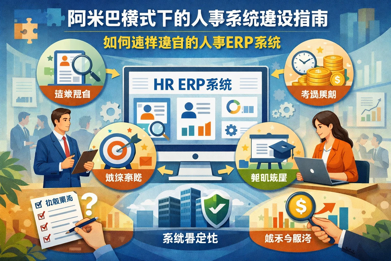 阿米巴模式下的人事系统建设指南：如何选择适合的人事ERP系统