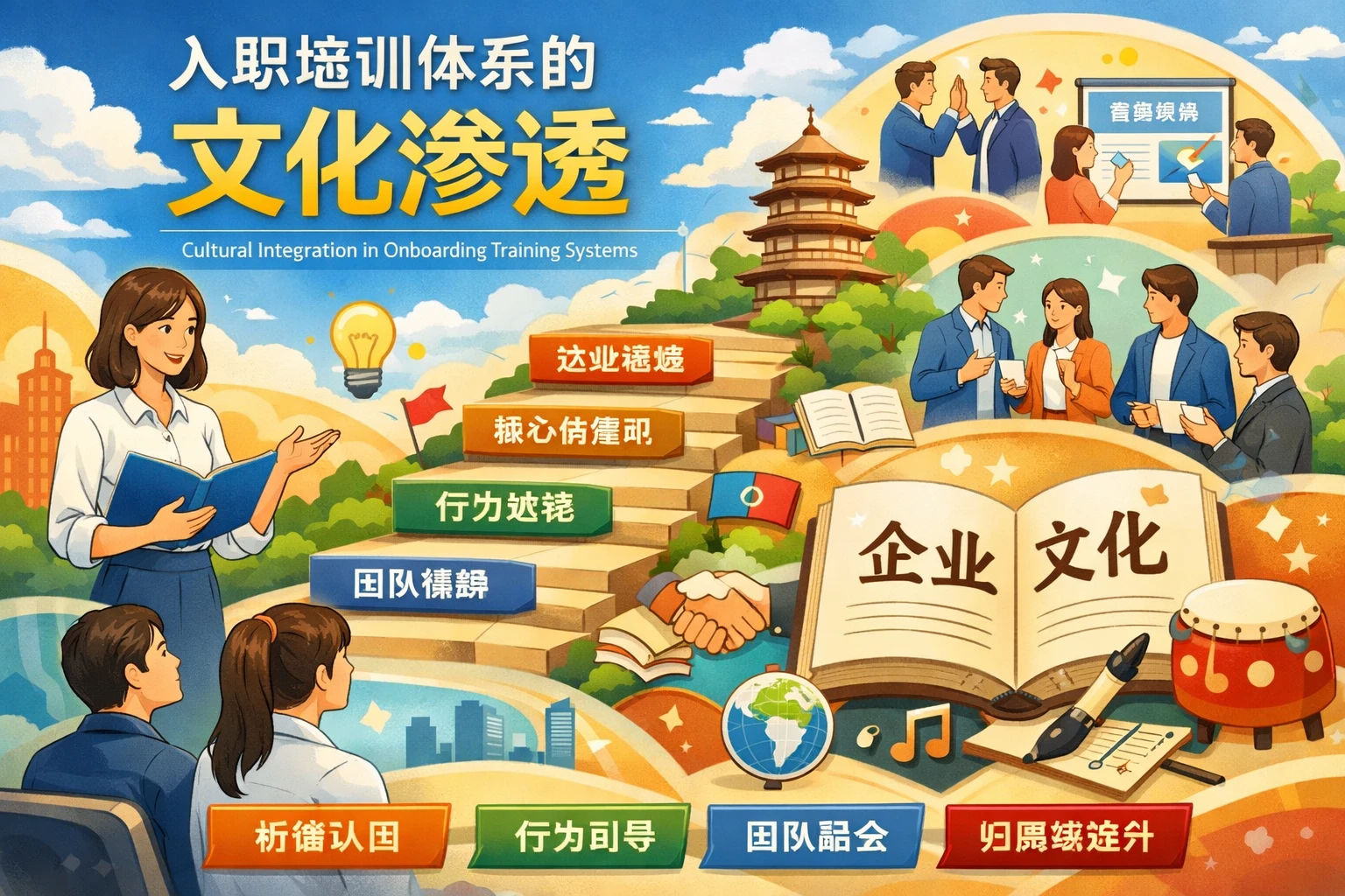 入职培训体系的文化渗透