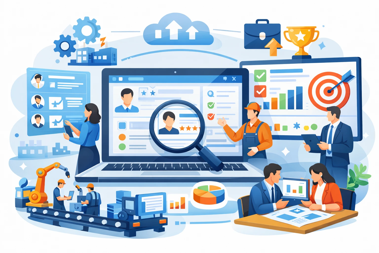 优化人事管理软件与绩效考评系统，解决制造企业人力资源管理难题