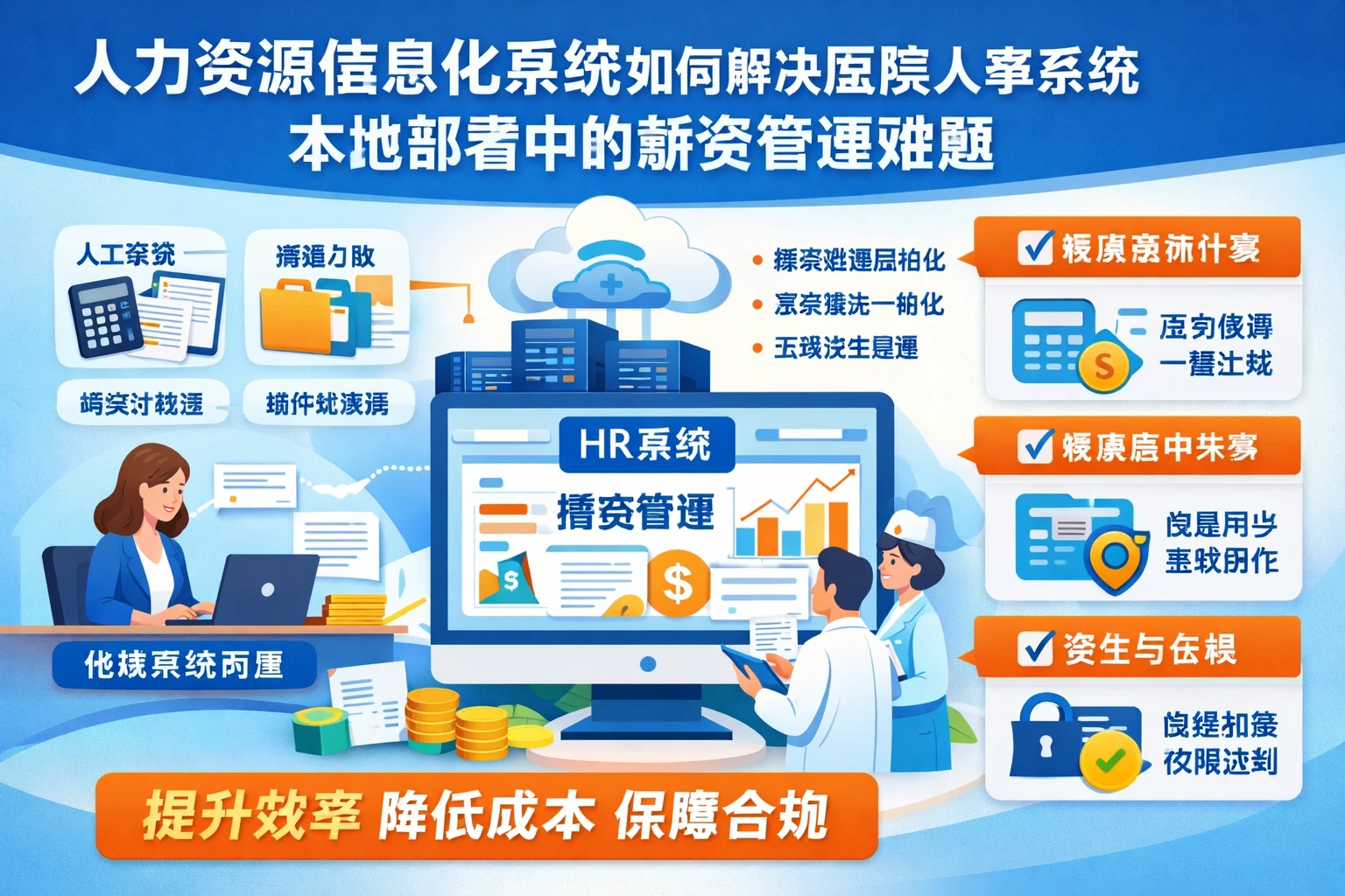 人力资源信息化系统如何解决医院人事系统本地部署中的薪资管理难题