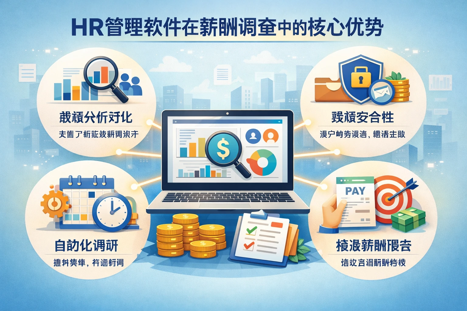 HR管理软件在薪酬调查中的核心优势