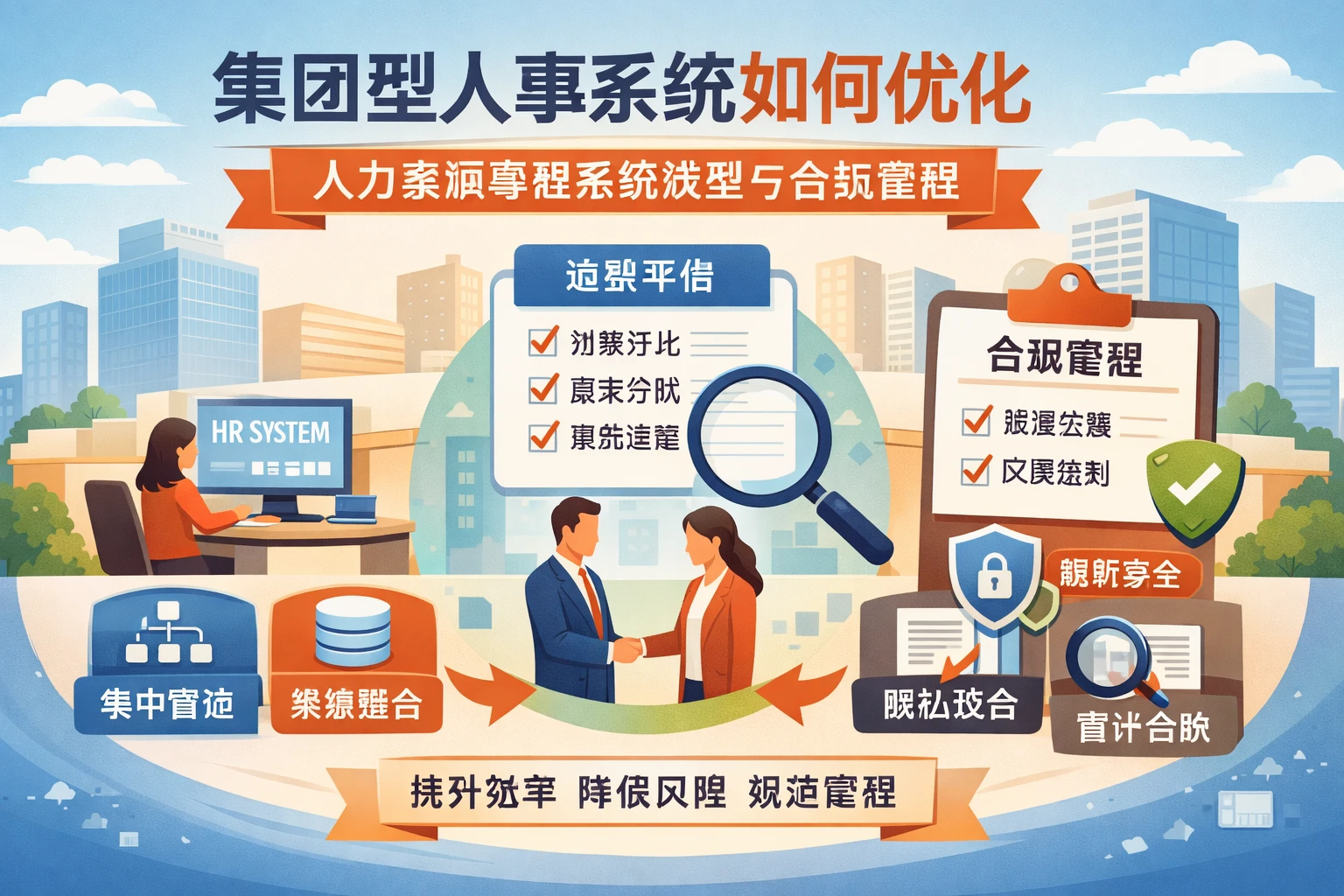 集团型人事系统如何优化人力资源管理系统选型与合规管理
