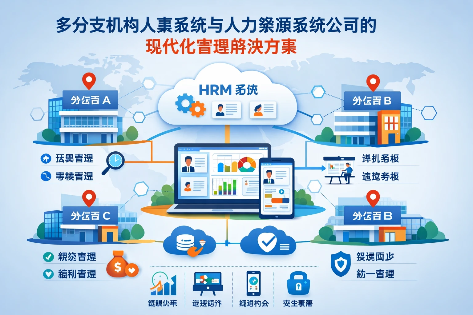 多分支机构人事系统与人力资源系统公司的现代化管理解决方案