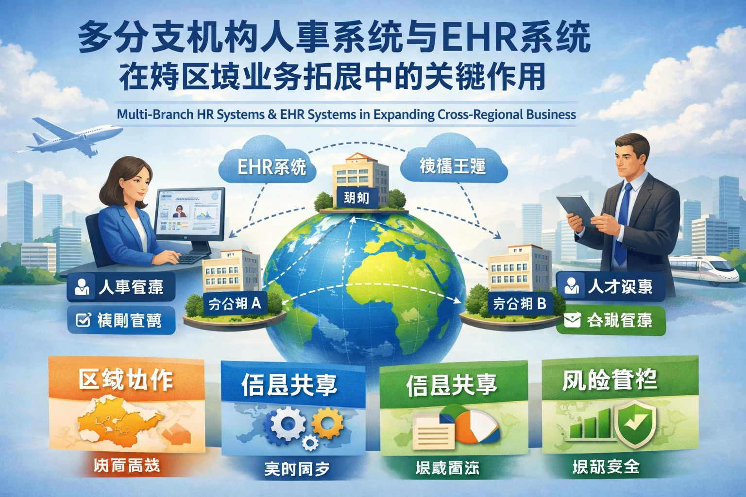 多分支机构人事系统与EHR系统在跨区域业务拓展中的关键作用