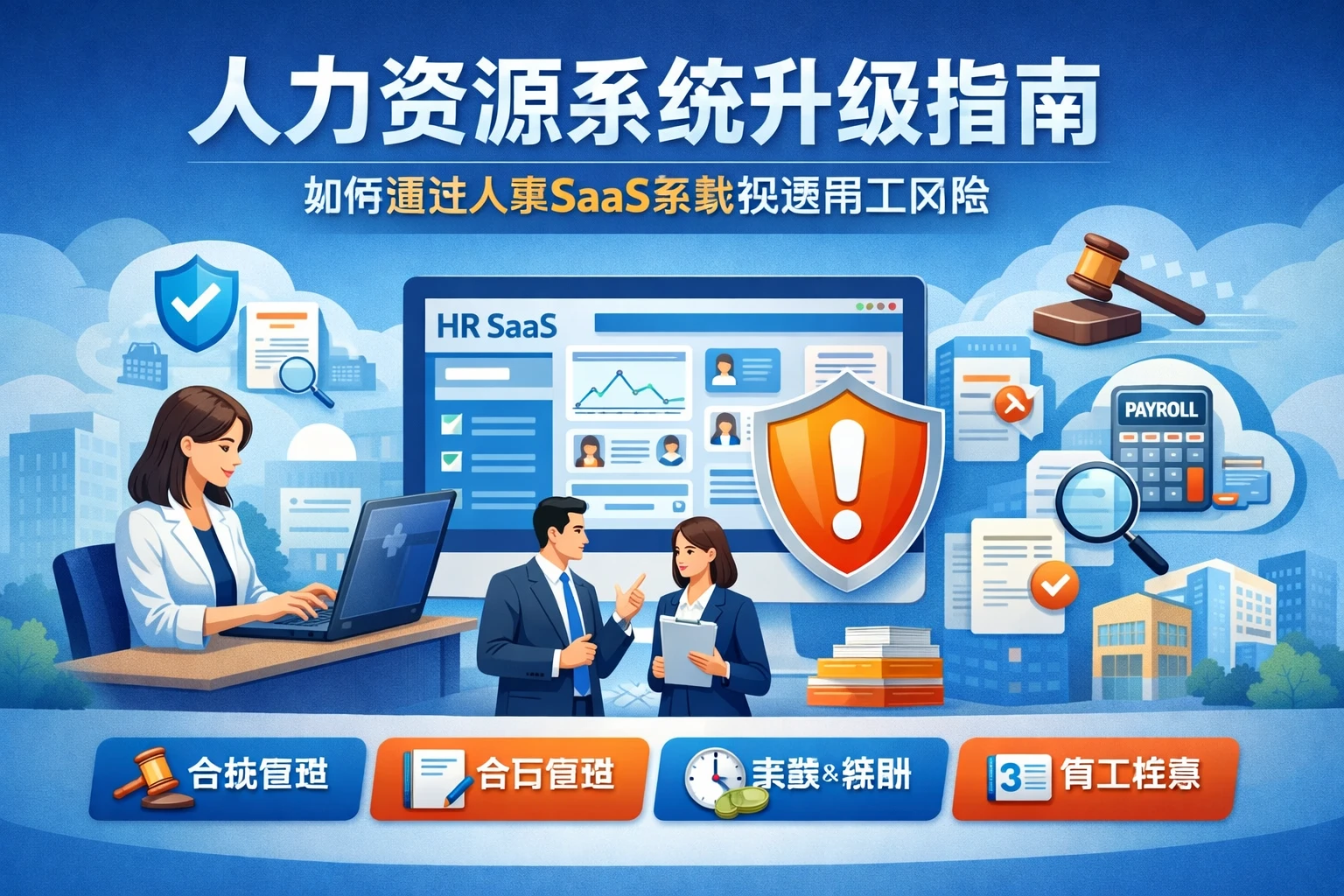 人力资源系统升级指南：如何通过人事SaaS系统规避用工风险