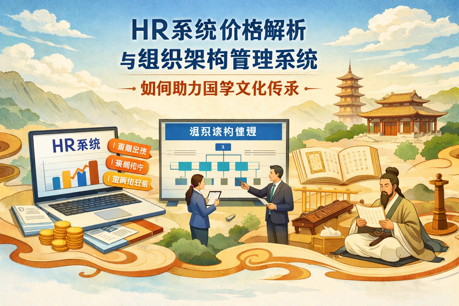 HR系统价格解析与组织架构管理系统如何助力国学文化传承