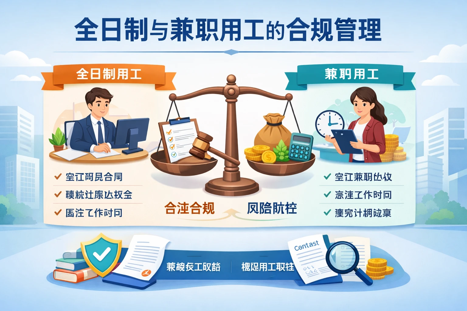 全日制与兼职用工的合规管理