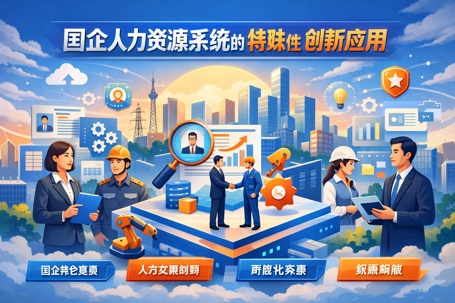 国企人力资源系统的特殊性与创新应用