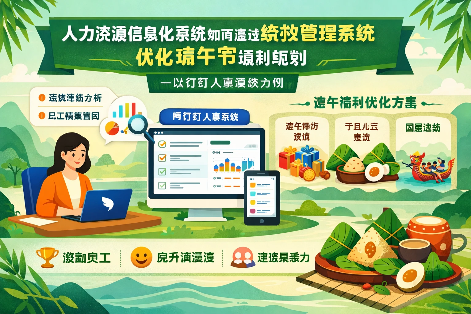 人力资源信息化系统如何通过绩效管理系统优化端午节福利规划——以钉钉人事系统为例