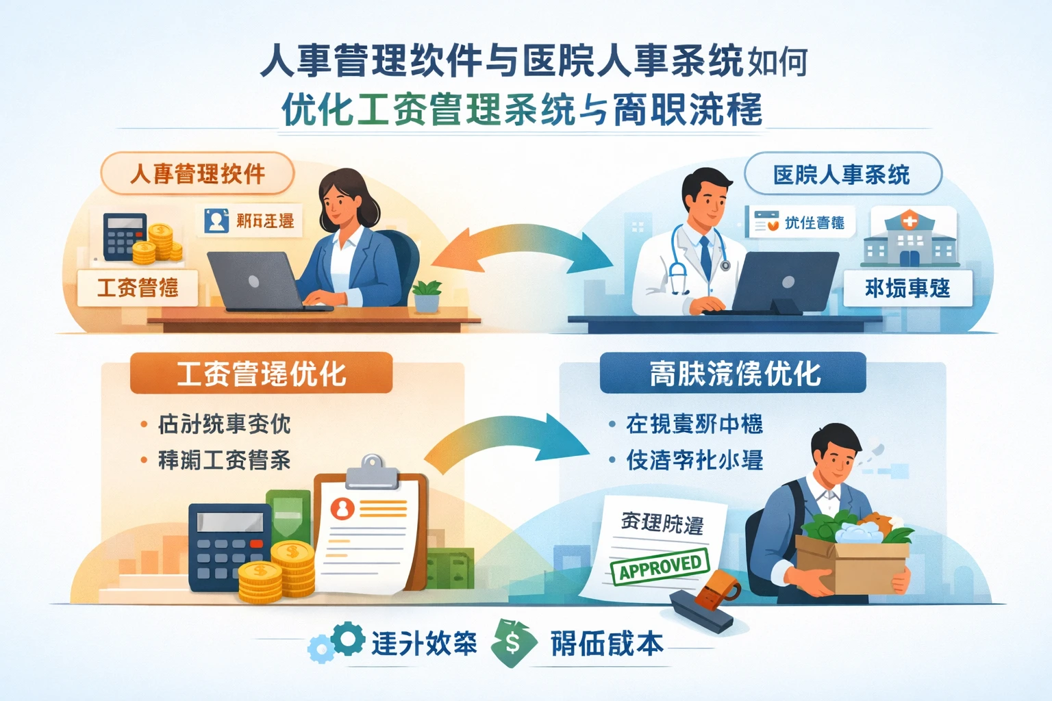 人事管理软件与医院人事系统如何优化工资管理系统与离职流程