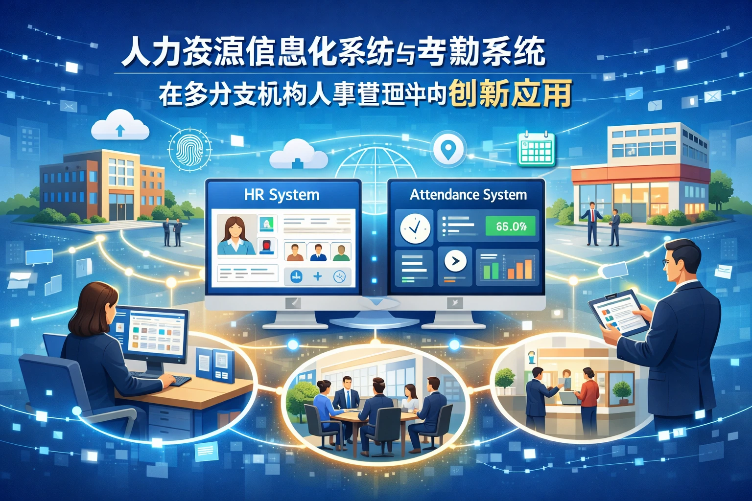 人力资源信息化系统与考勤系统在多分支机构人事管理中的创新应用