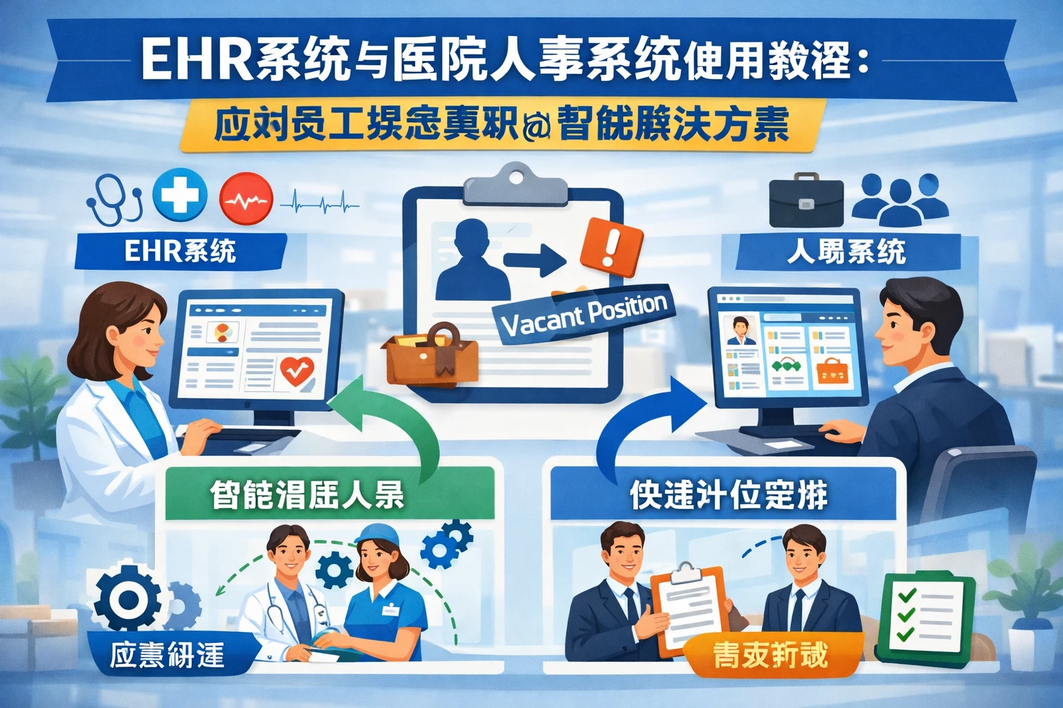 EHR系统与医院人事系统使用教程：应对员工紧急离职的智能解决方案