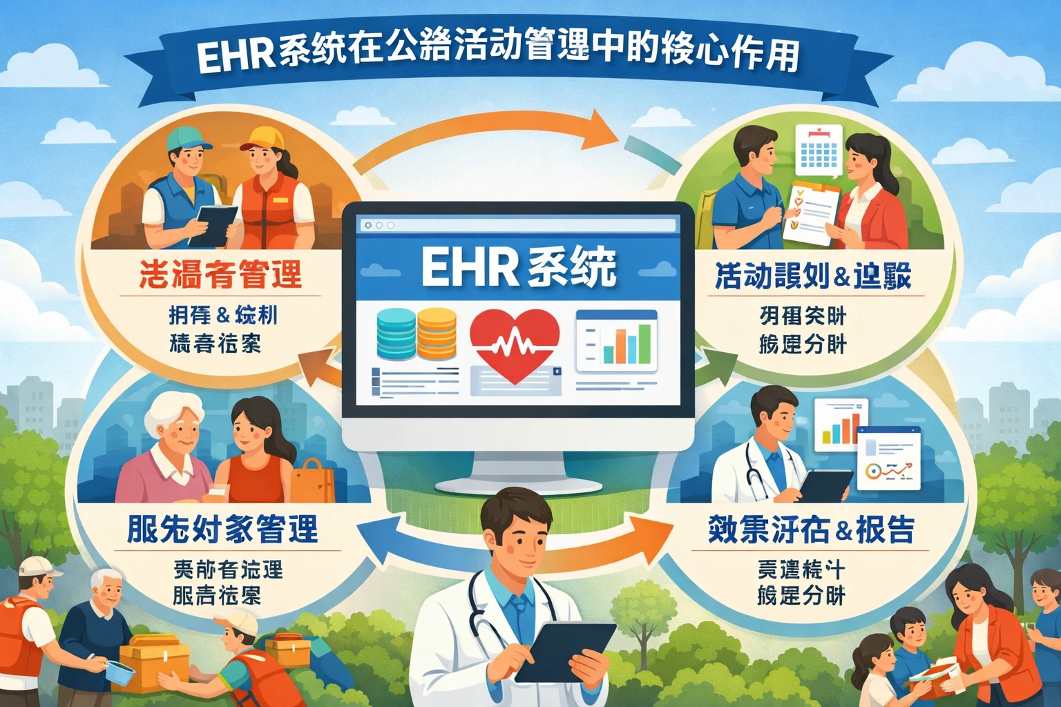 ehr系统在公益活动管理中的核心作用