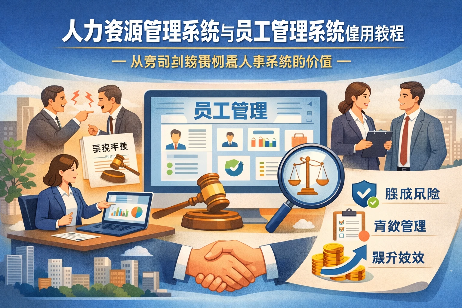 人力资源管理系统与员工管理系统使用教程：从劳动纠纷案例看人事系统的价值
