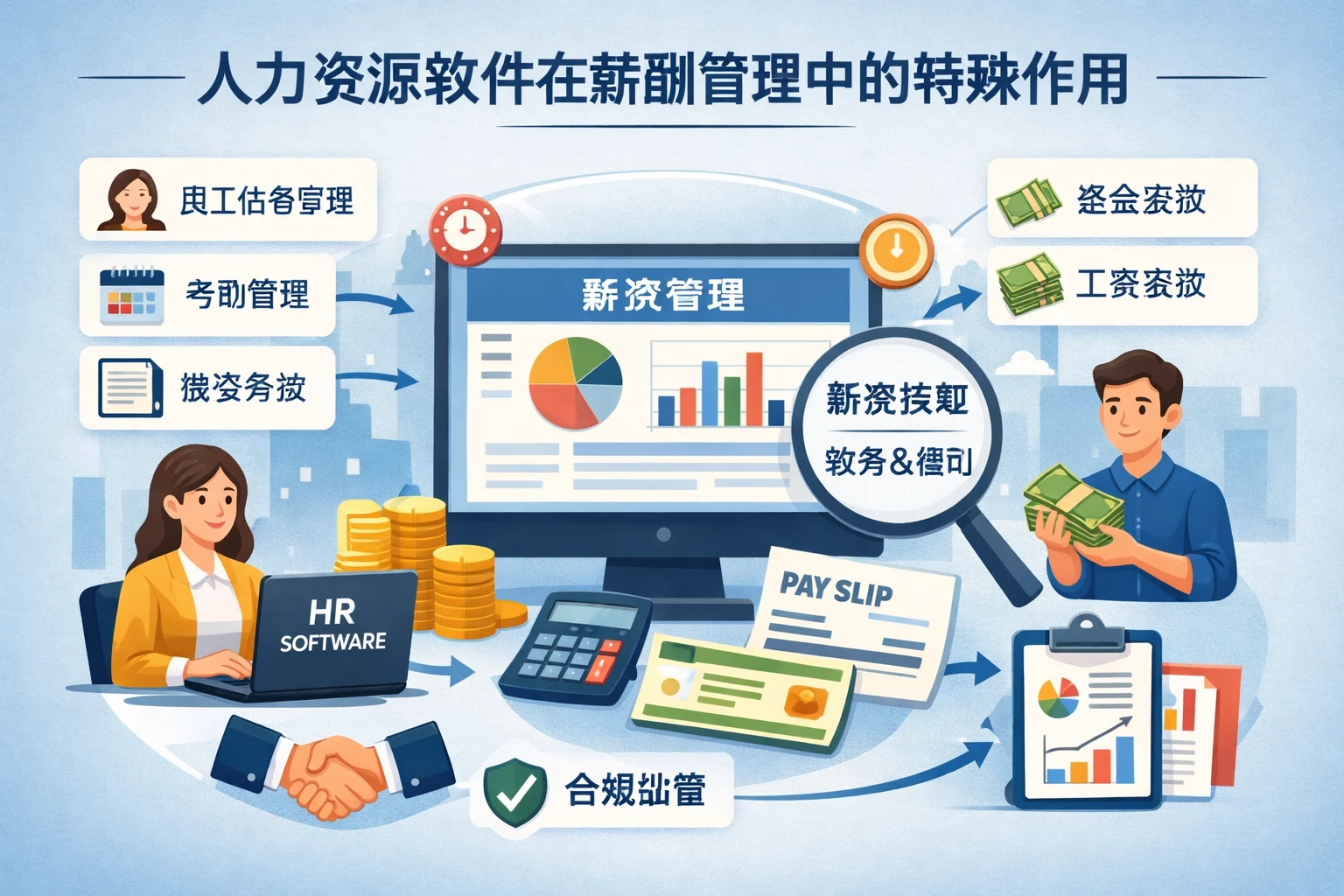 人力资源软件在薪酬管理中的特殊作用