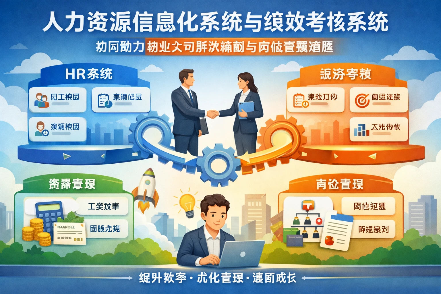 人力资源信息化系统与绩效考核系统如何助力创业公司解决薪酬与岗位管理难题