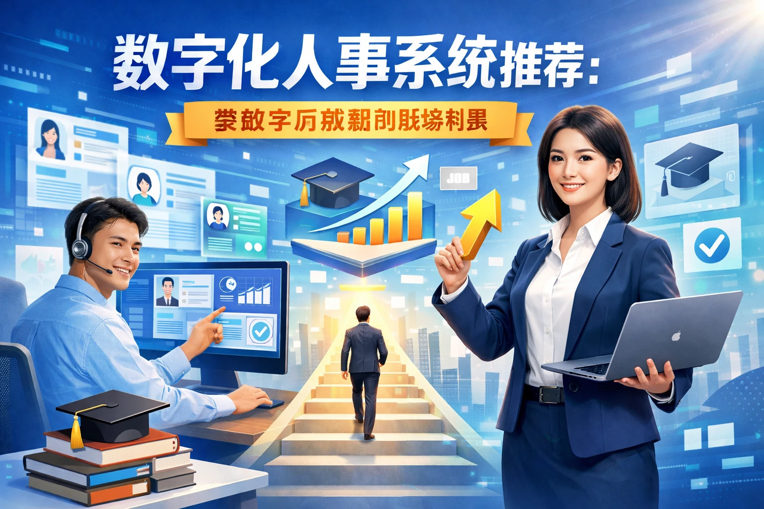 数字化人事系统推荐：突破学历瓶颈的职场利器