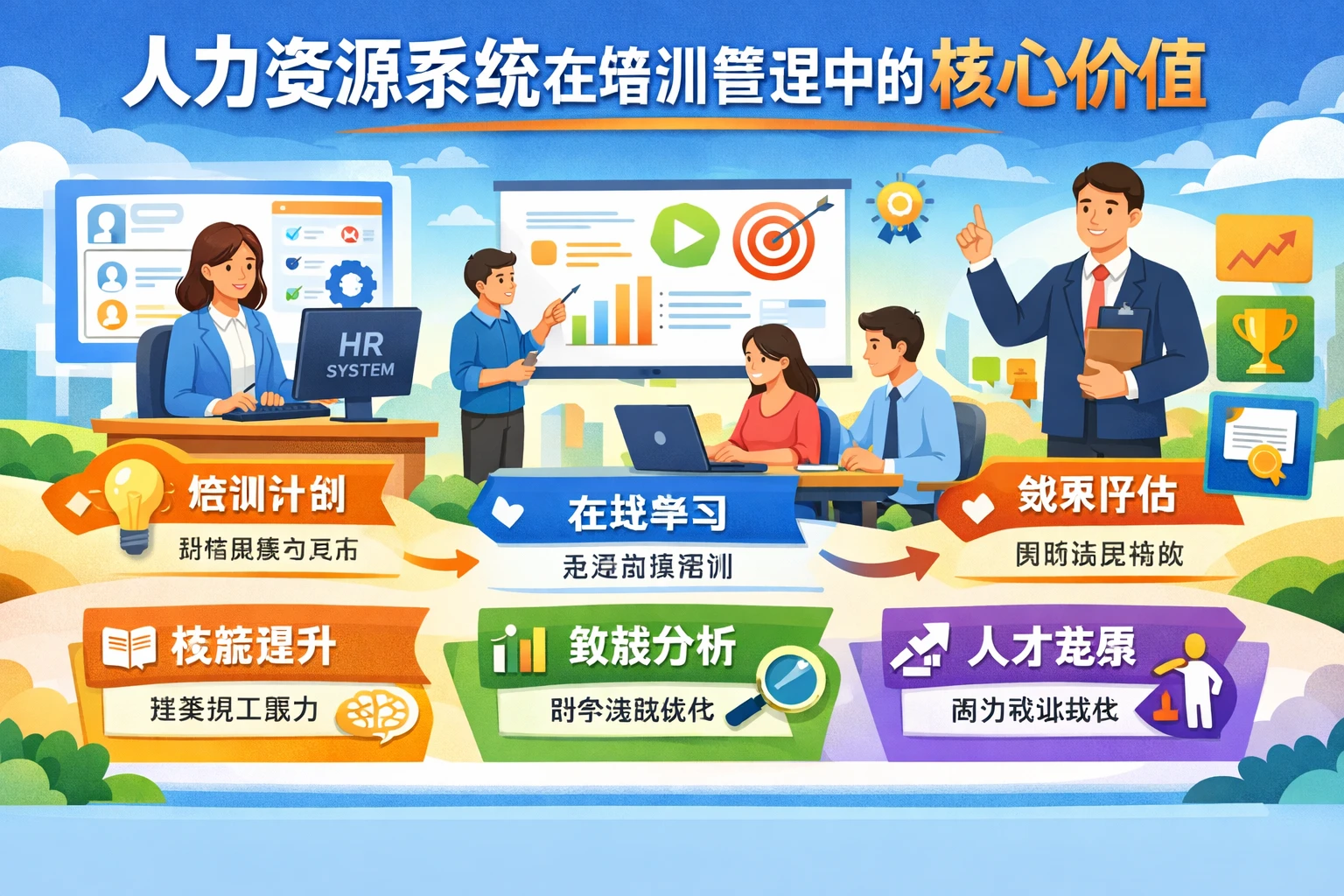 人力资源系统在培训管理中的核心价值