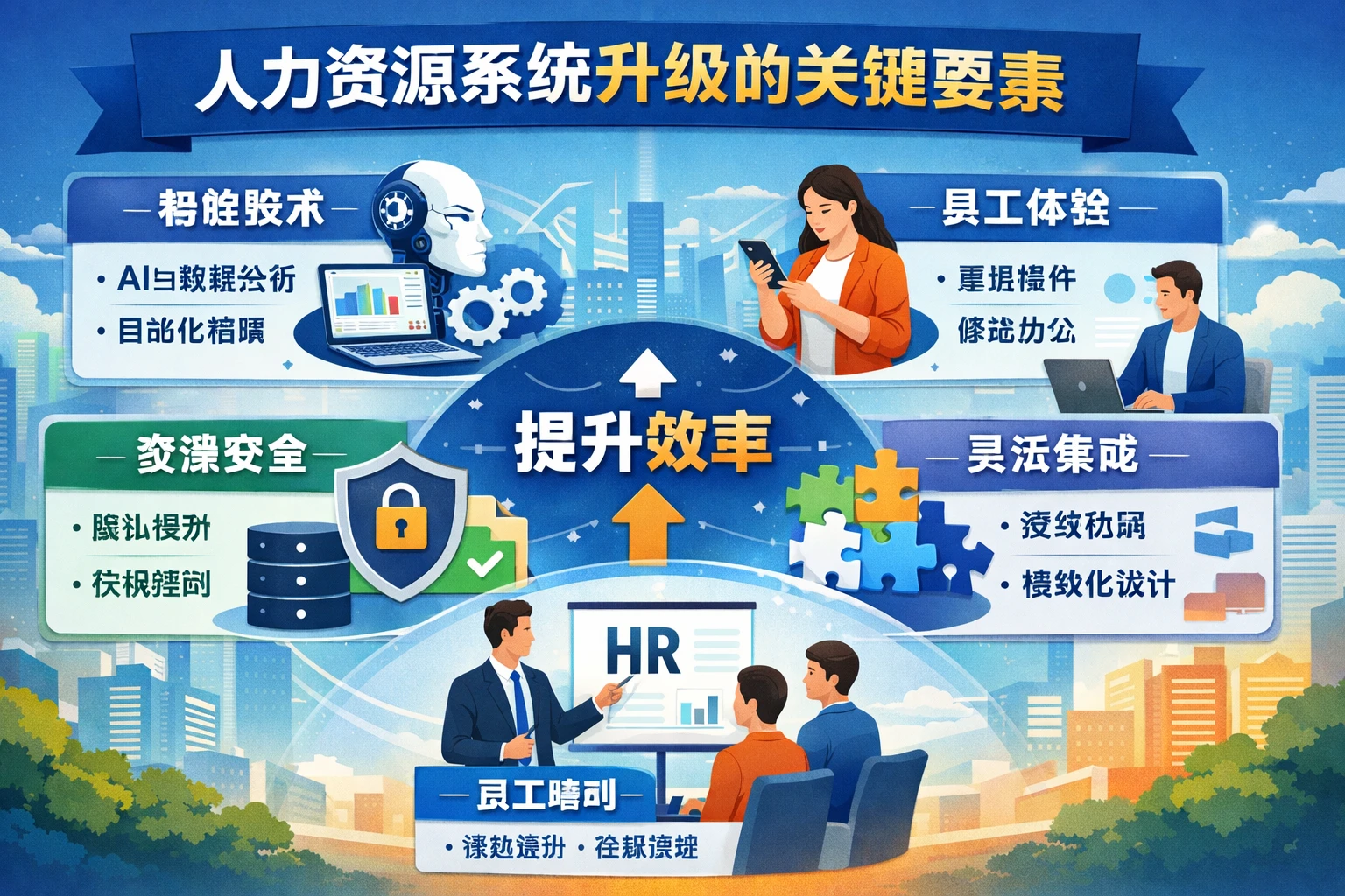 人力资源系统升级的关键要素