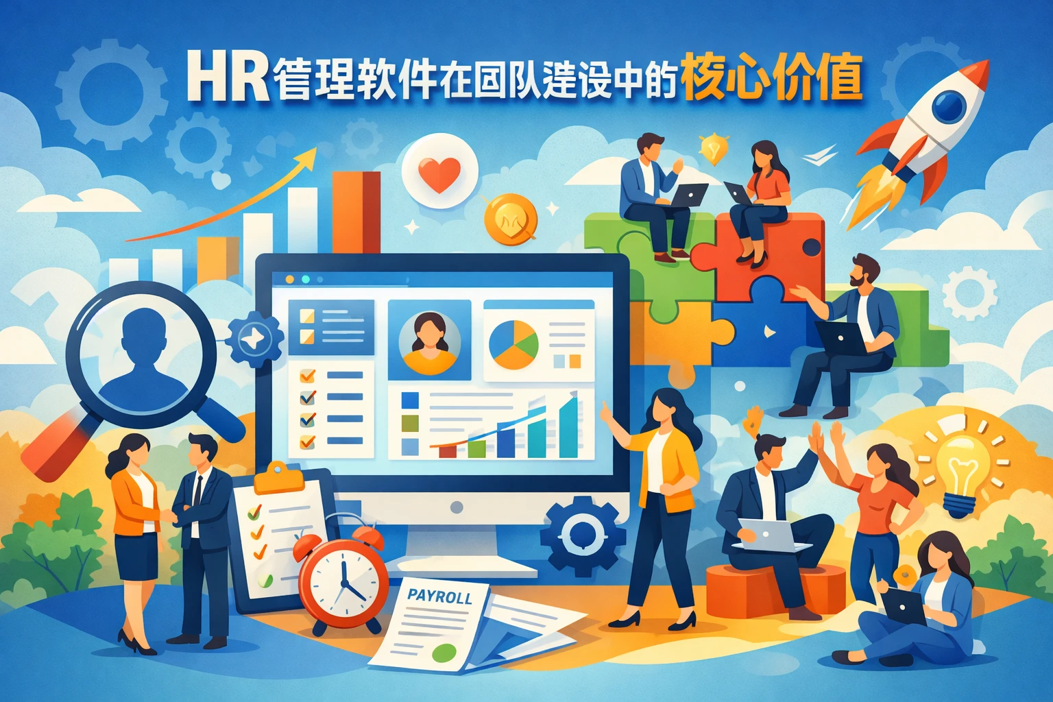 HR管理软件在团队建设中的核心价值