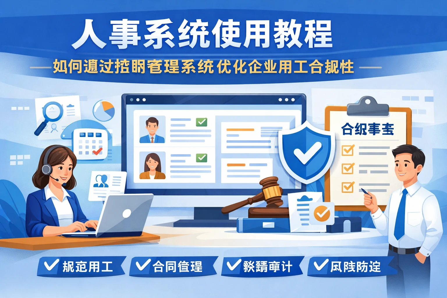 人事系统使用教程:如何通过招聘管理系统优化企业用工合规性