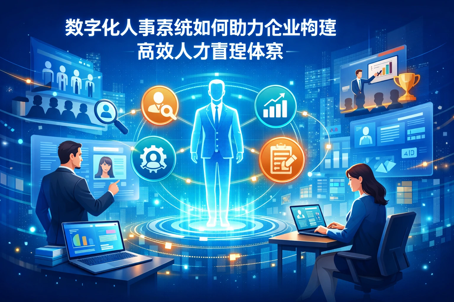 数字化人事系统如何助力企业构建高效人才管理体系