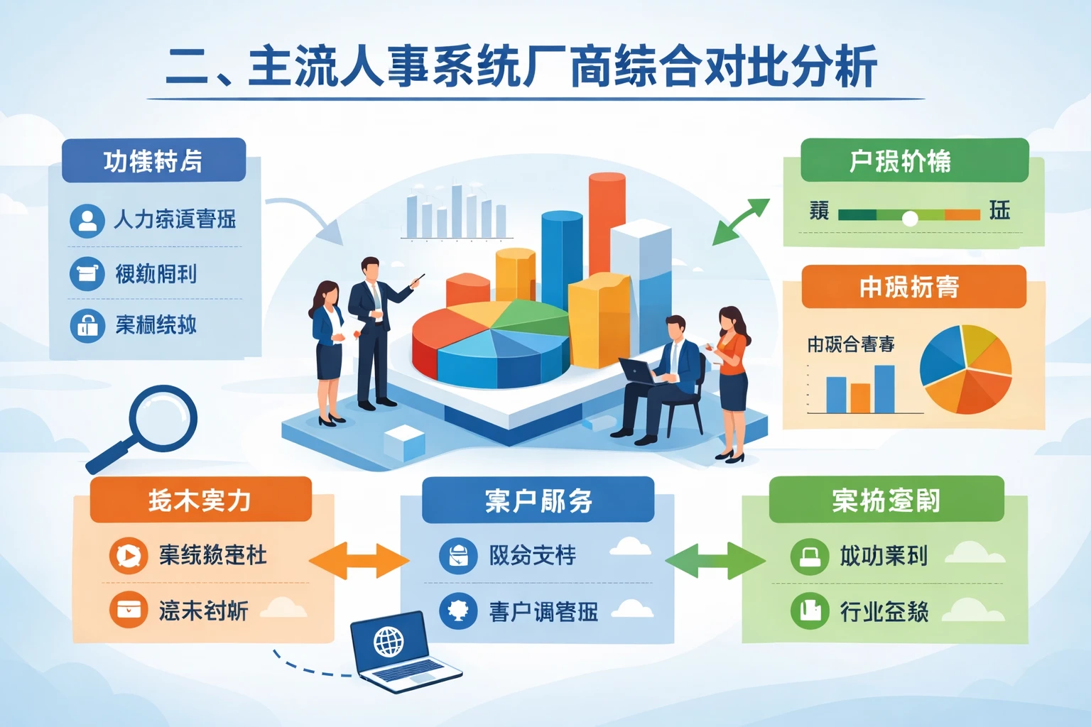 二、主流人事系统厂商综合对比分析
