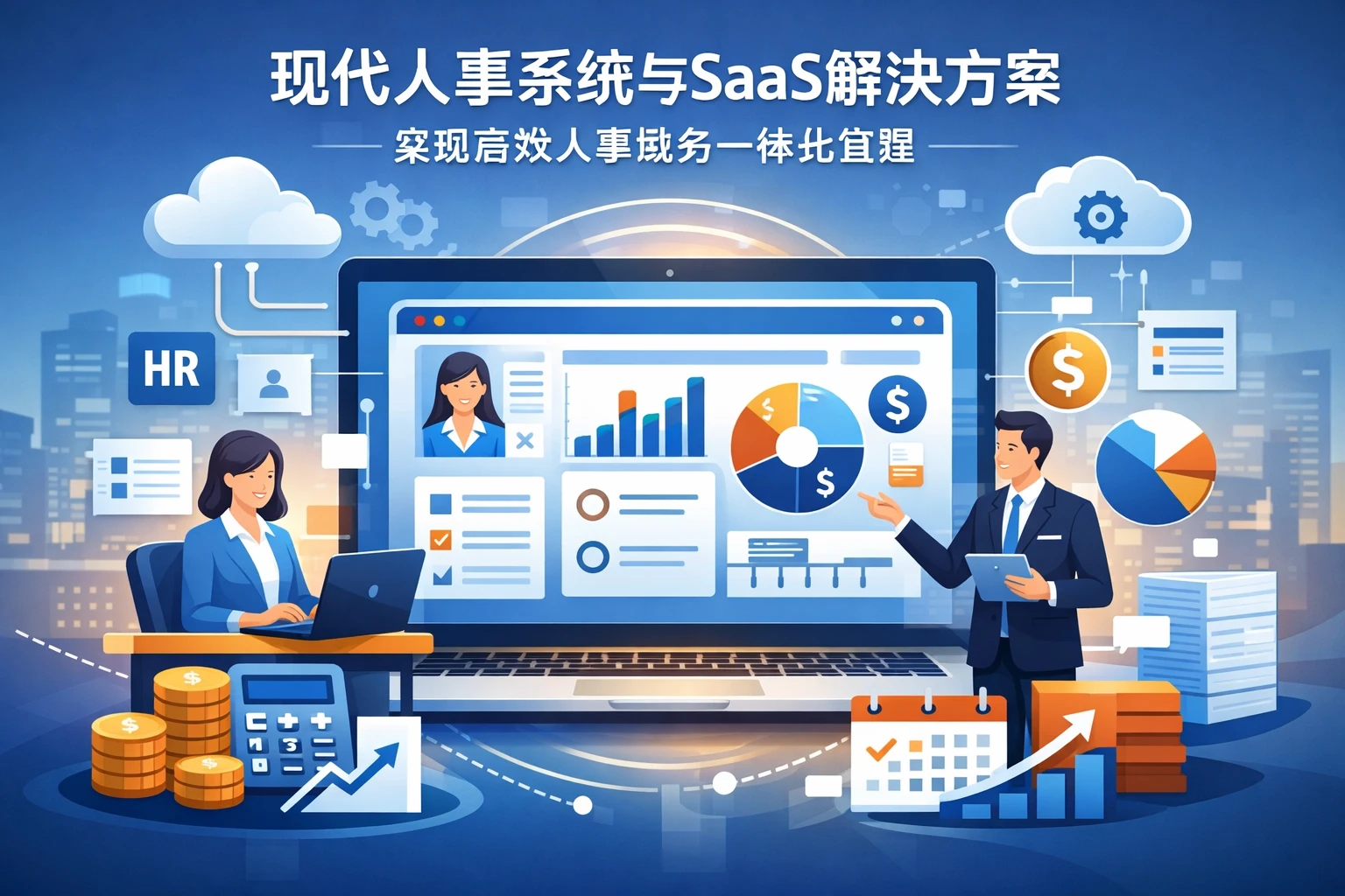 现代人事系统与SaaS解决方案：实现高效人事财务一体化管理