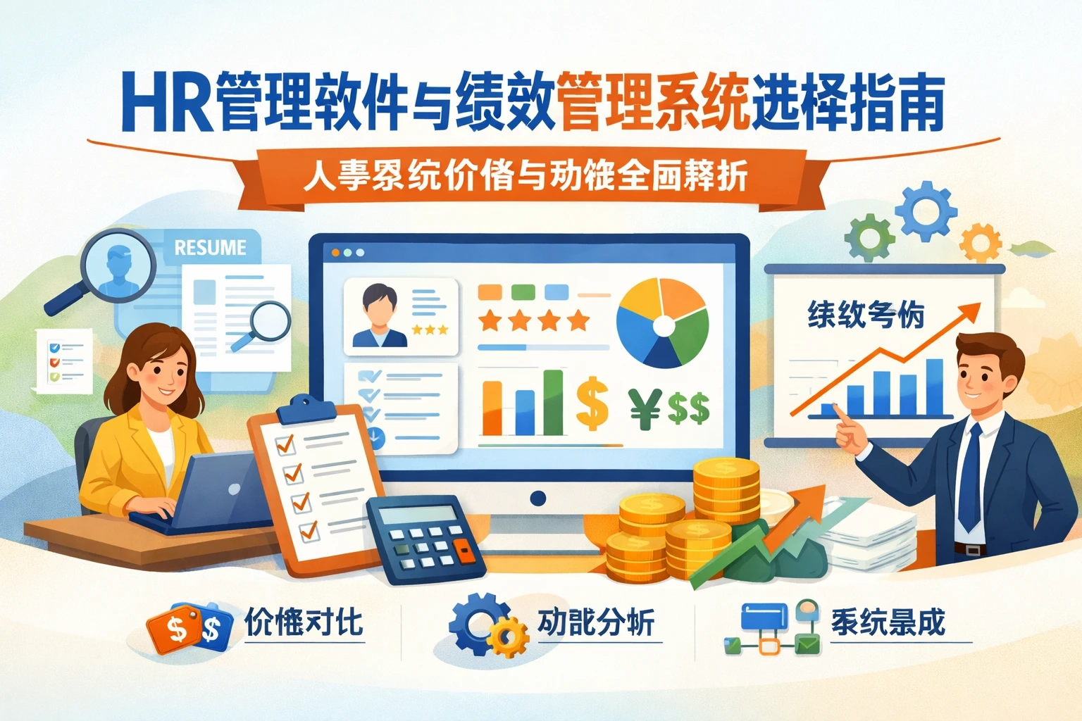 HR管理软件与绩效管理系统选择指南：人事系统价格与功能全面解析