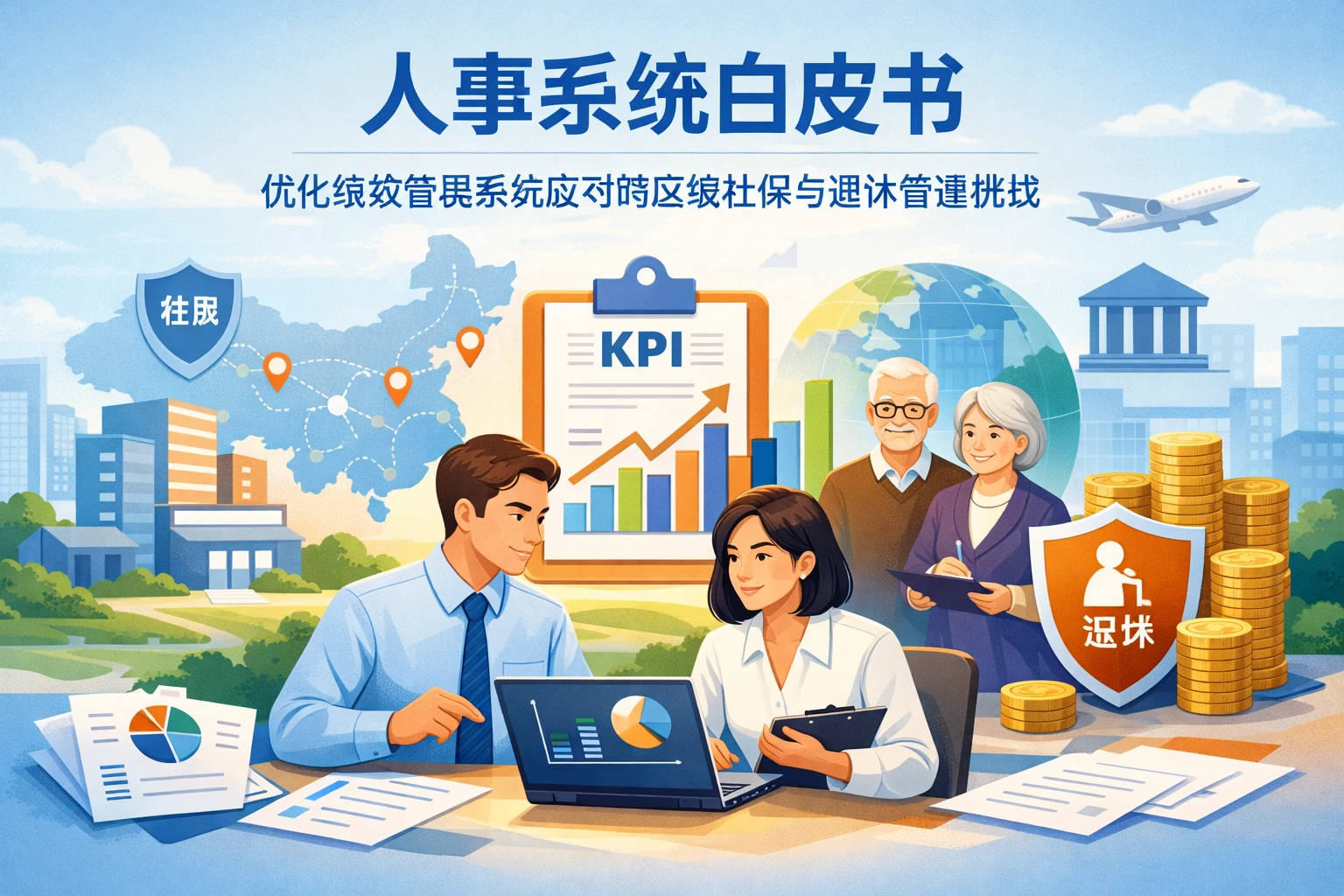 人事系统白皮书：优化绩效管理系统应对跨区域社保与退休管理挑战