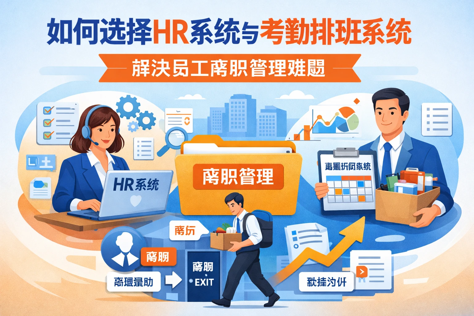 如何选择HR系统与考勤排班系统解决员工离职管理难题