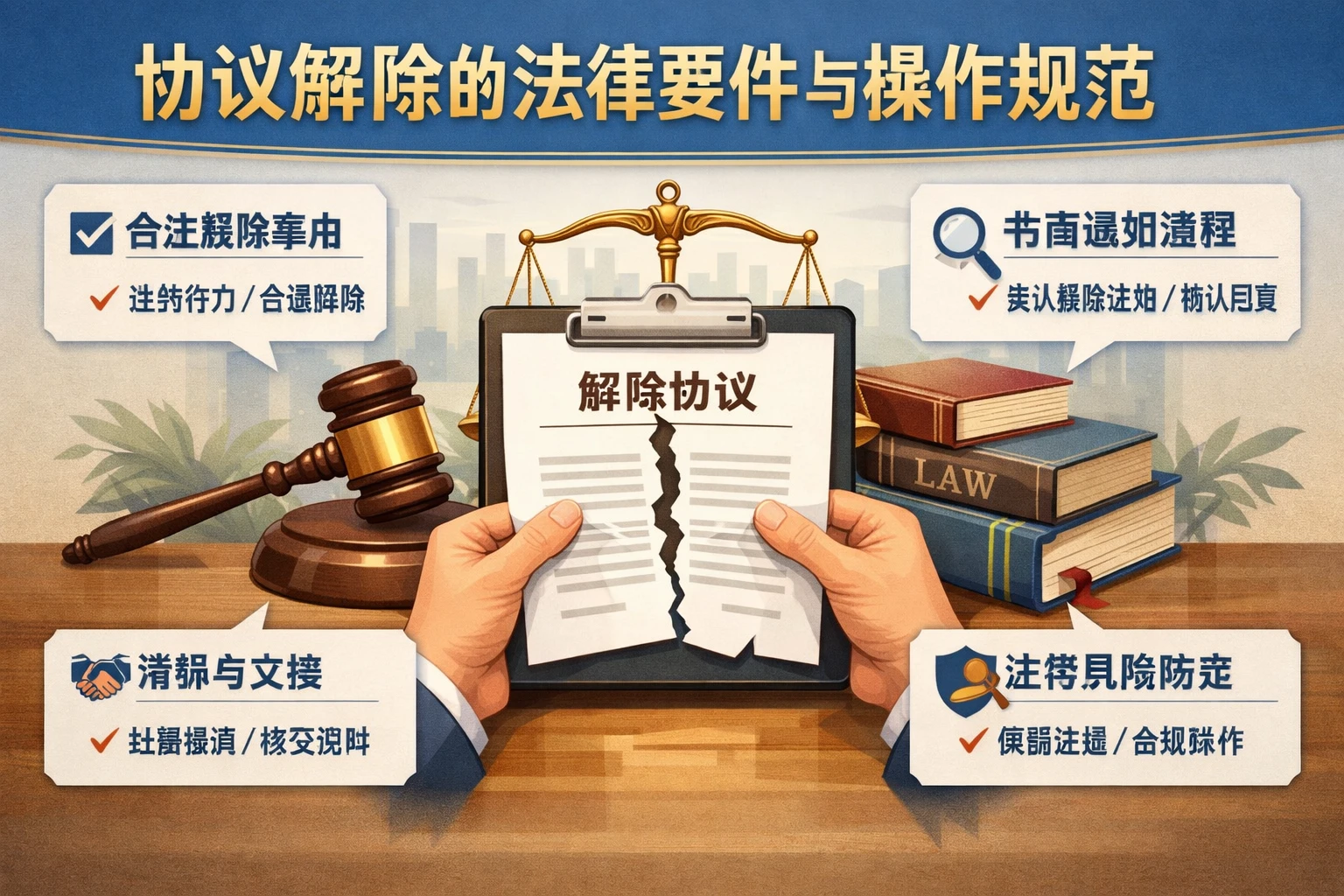 协议解除的法律要件与操作规范