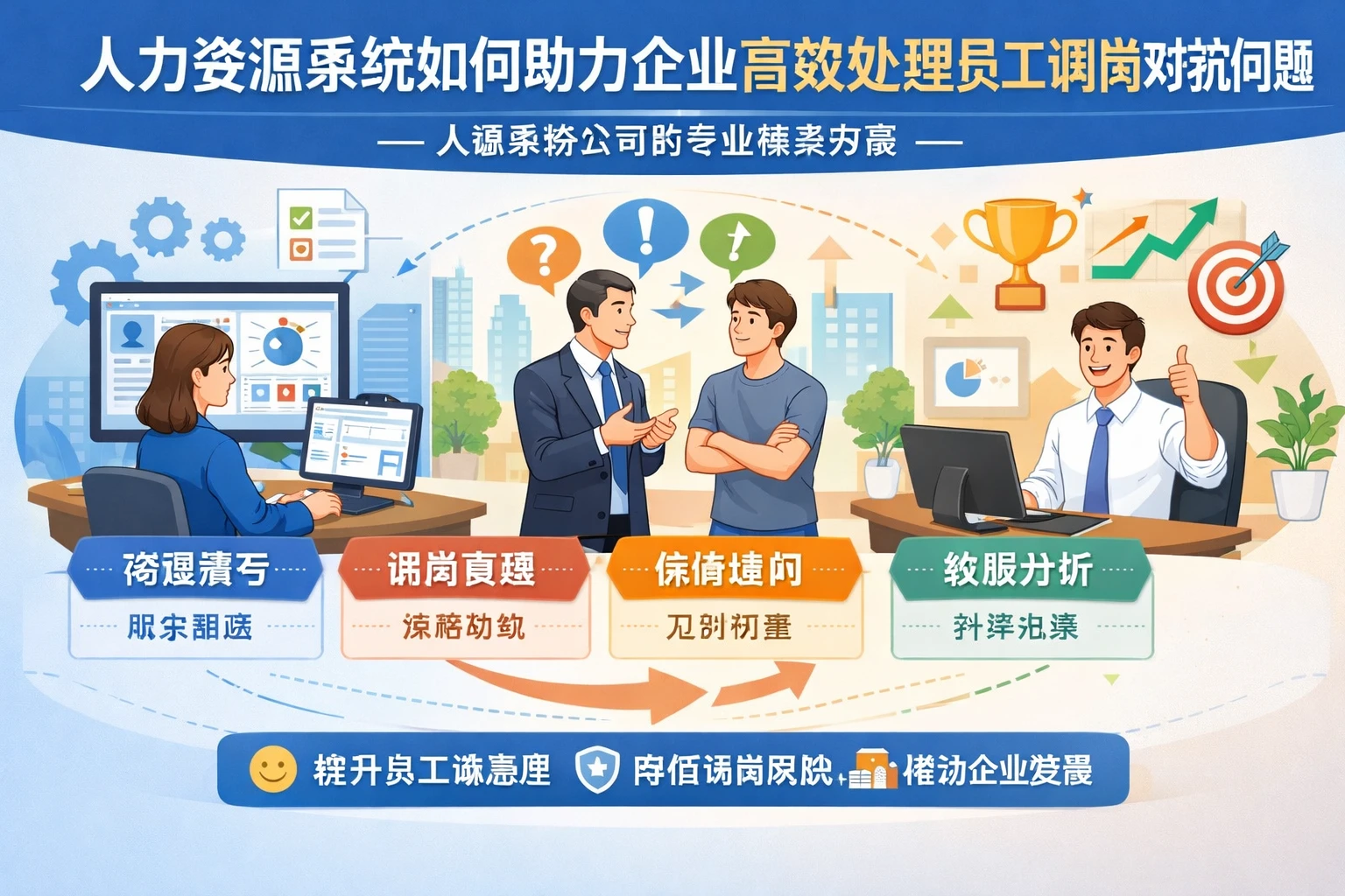 人力资源系统如何助力企业高效处理员工调岗对抗问题 - 人事系统公司的专业解决方案