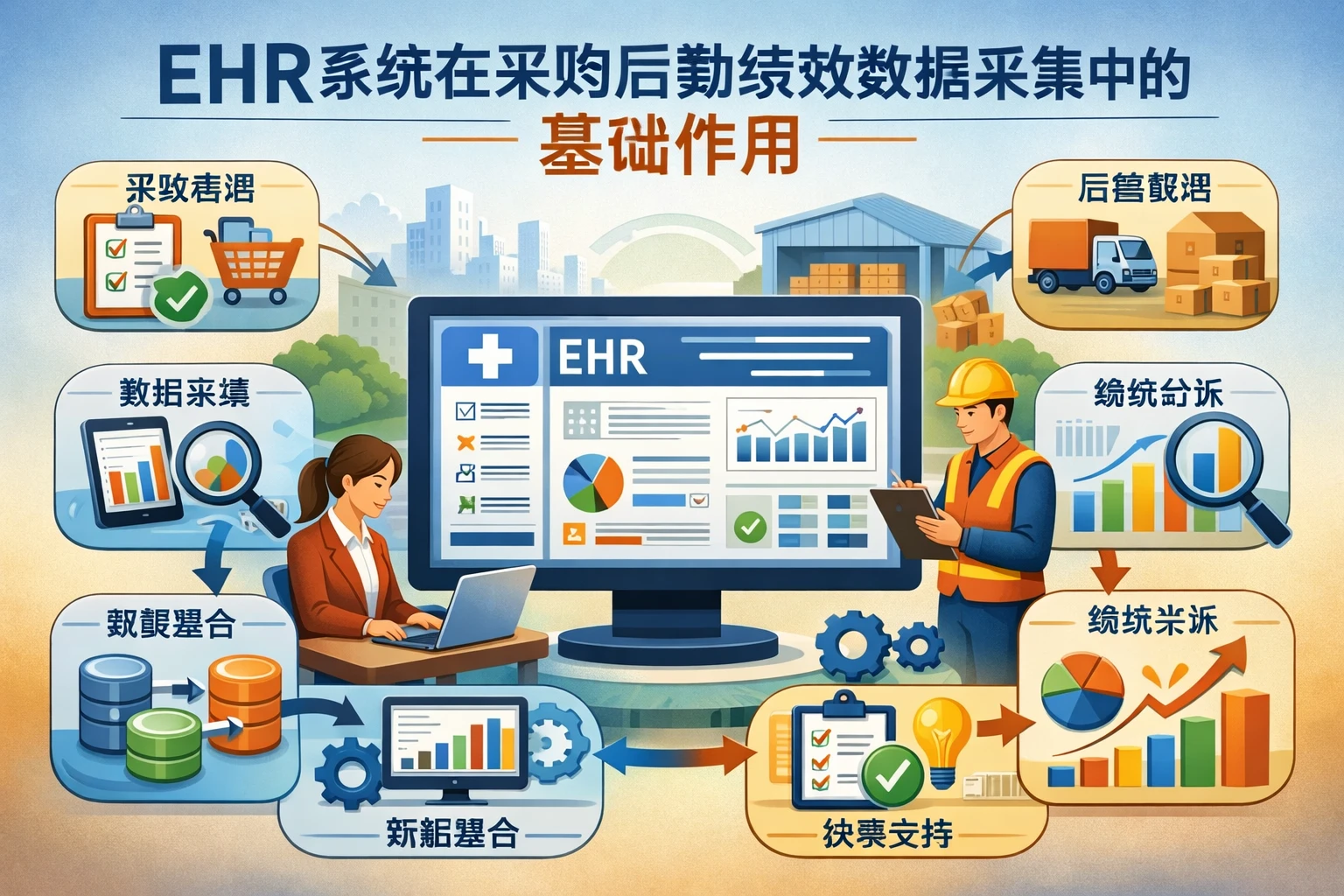 EHR系统在采购后勤绩效数据采集中的基础作用