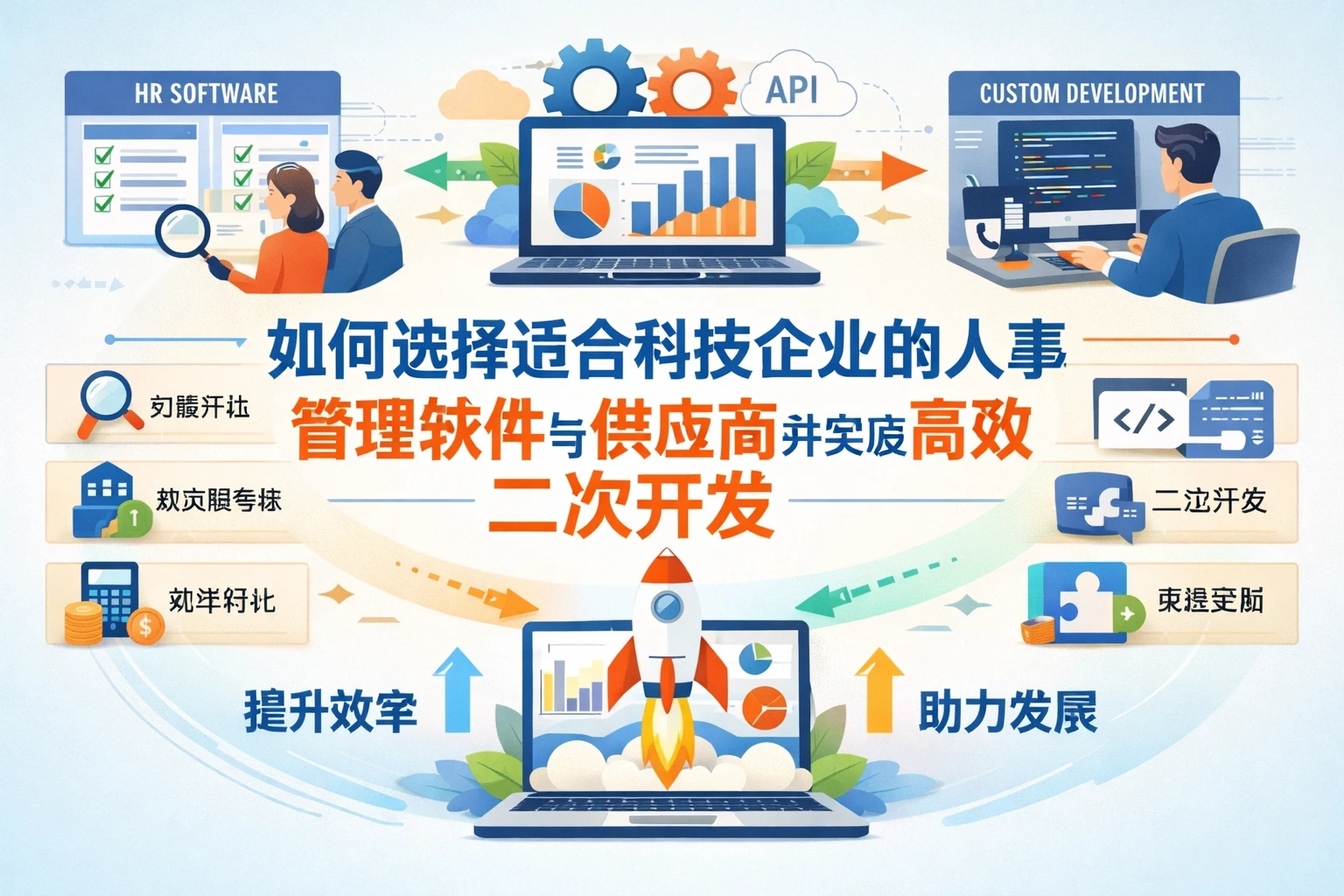 如何选择适合科技企业的人事管理软件与供应商并实现高效二次开发