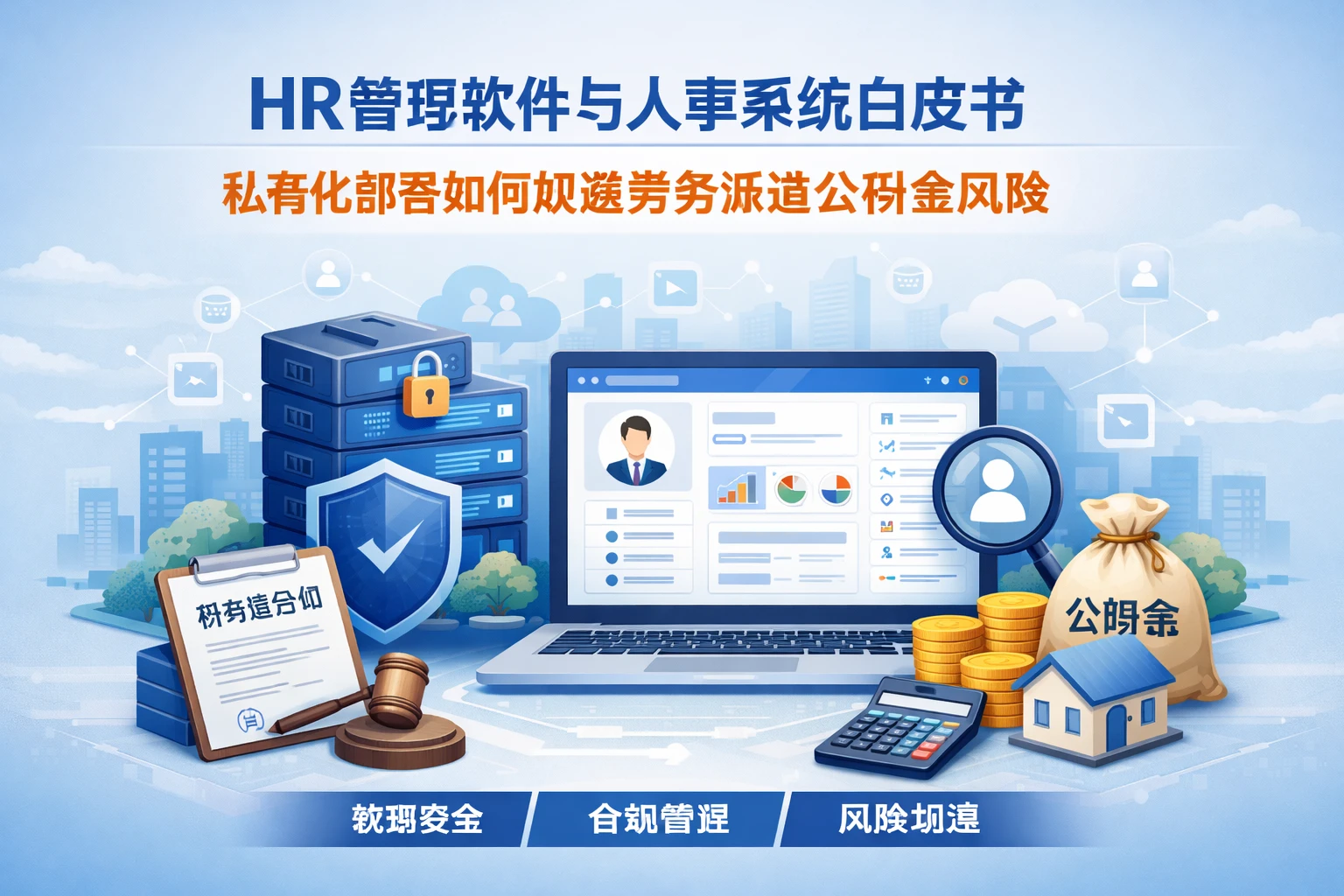 HR管理软件与人事系统白皮书：私有化部署如何规避劳务派遣公积金风险
