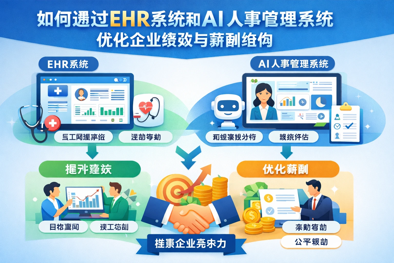 如何通过EHR系统和AI人事管理系统优化企业绩效与薪酬结构