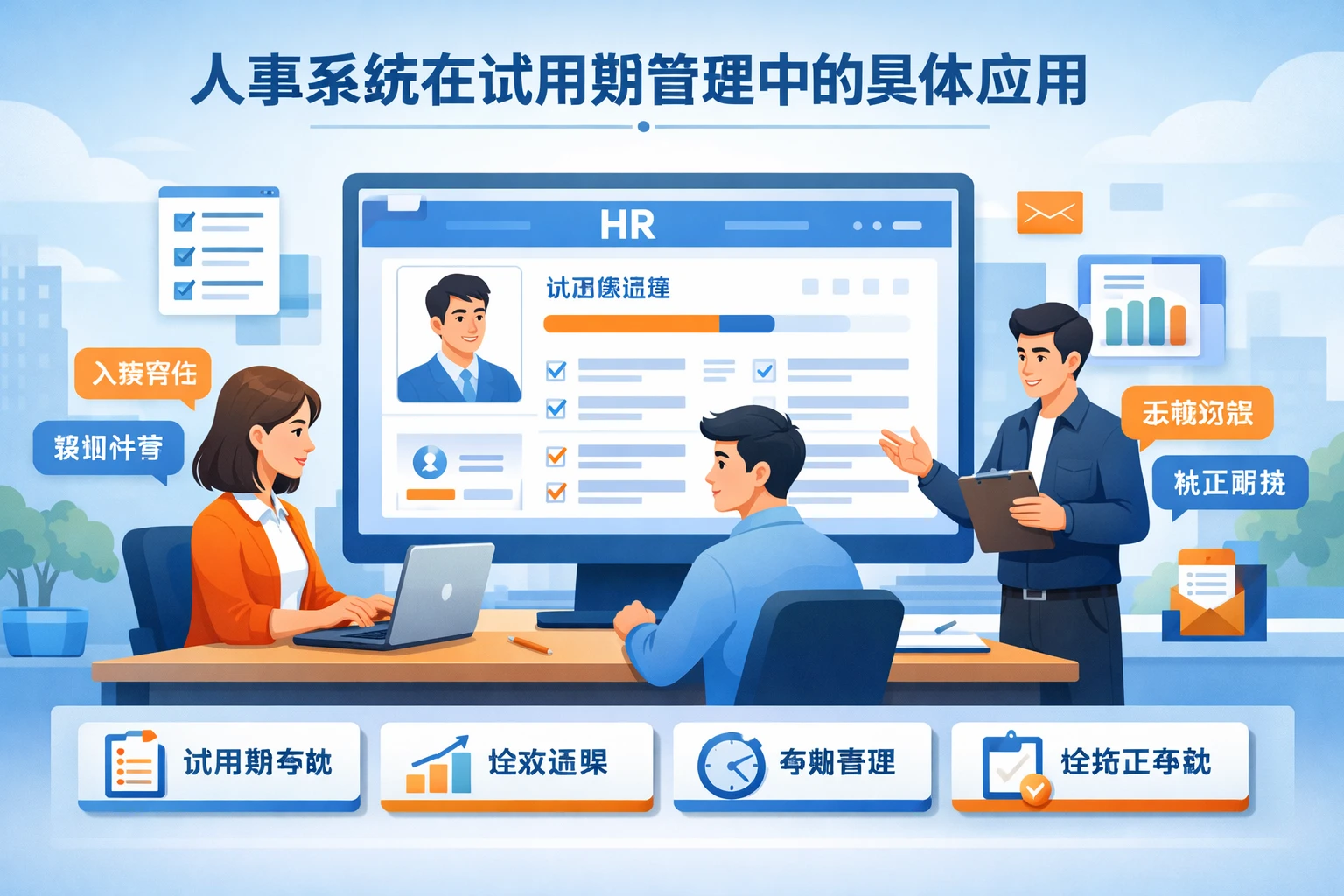 人事系统在试用期管理中的具体应用