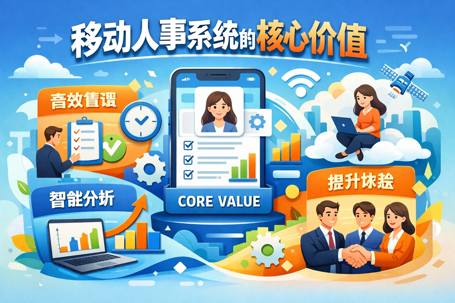 移动人事系统的核心价值