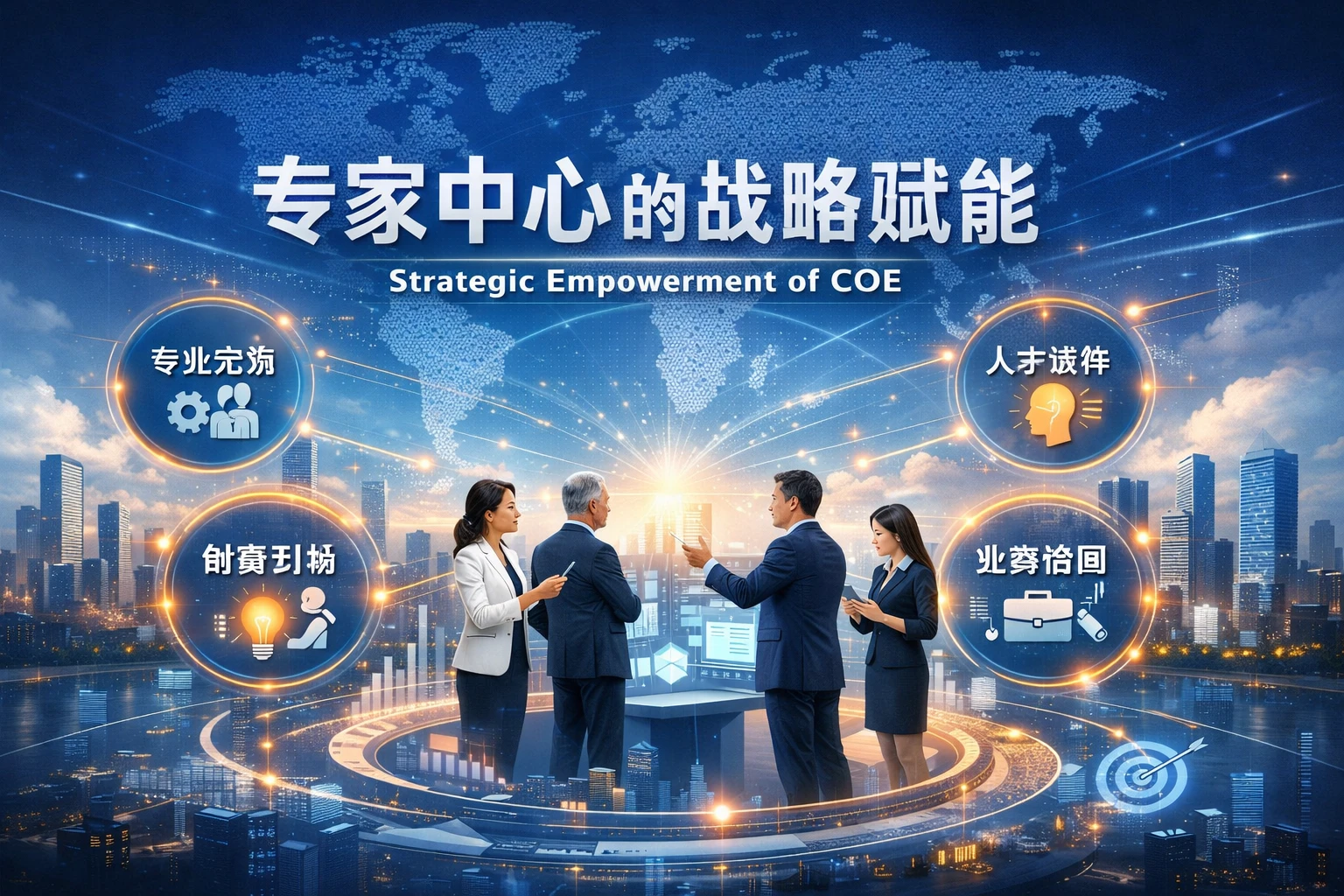 专家中心（COE）的战略赋能