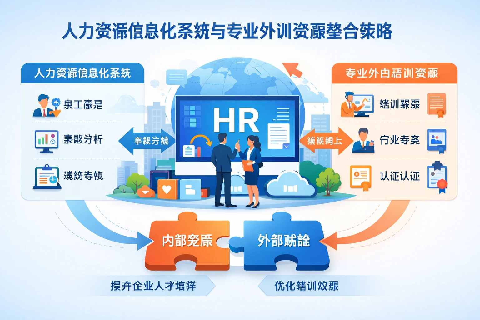 人力资源信息化系统与专业外训资源整合策略