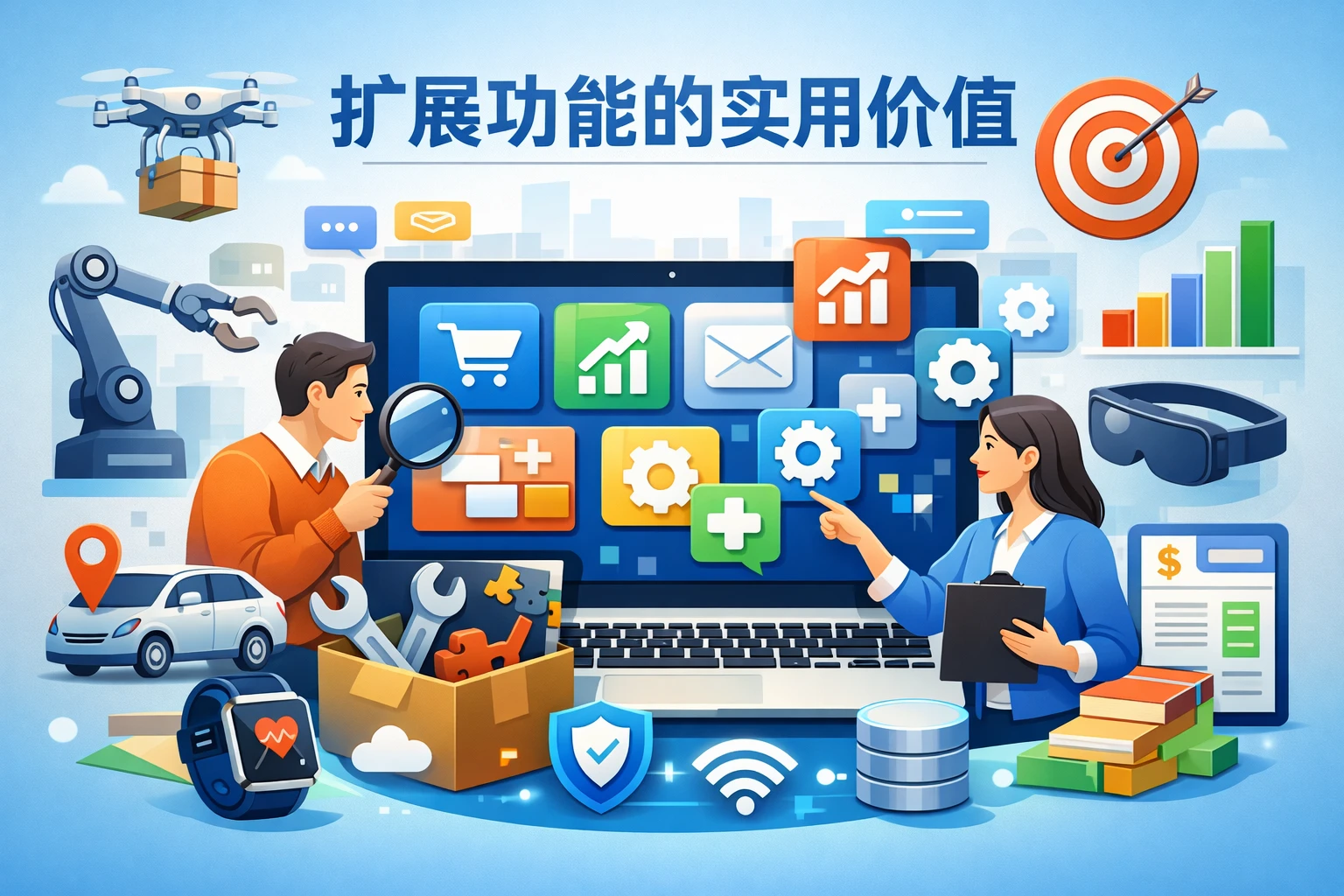 扩展功能的实用价值