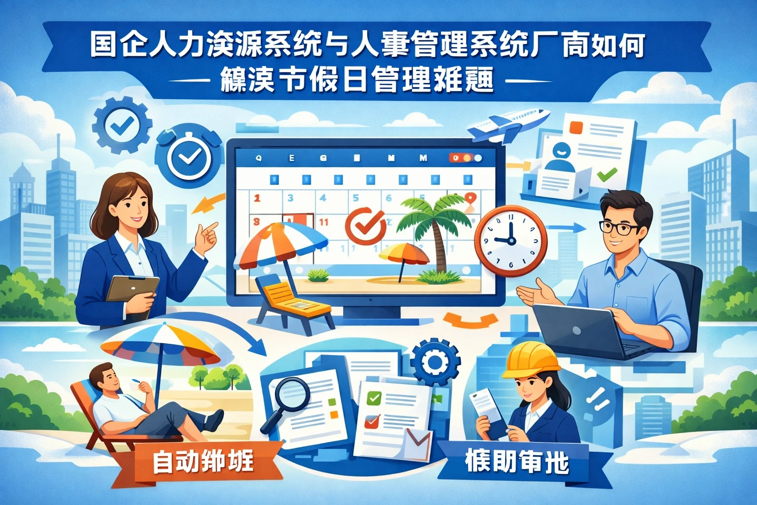 国企人力资源系统与人事管理系统厂商如何解决节假日管理难题