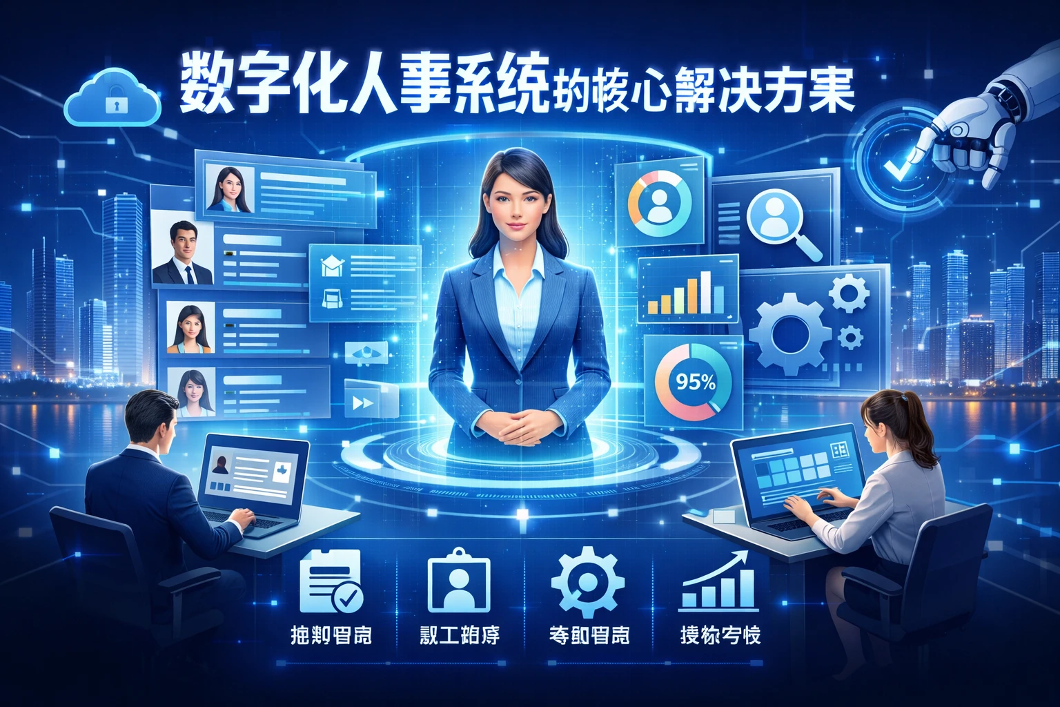 数字化人事系统的核心解决方案