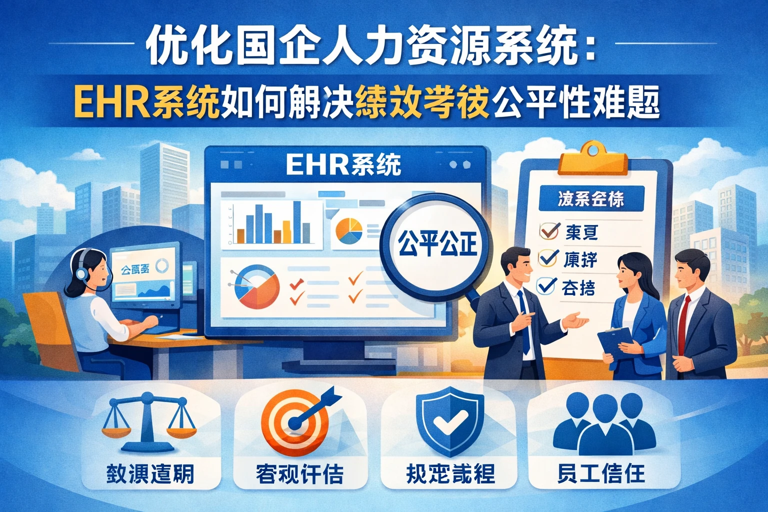 优化国企人力资源系统：EHR系统如何解决绩效考核公平性难题