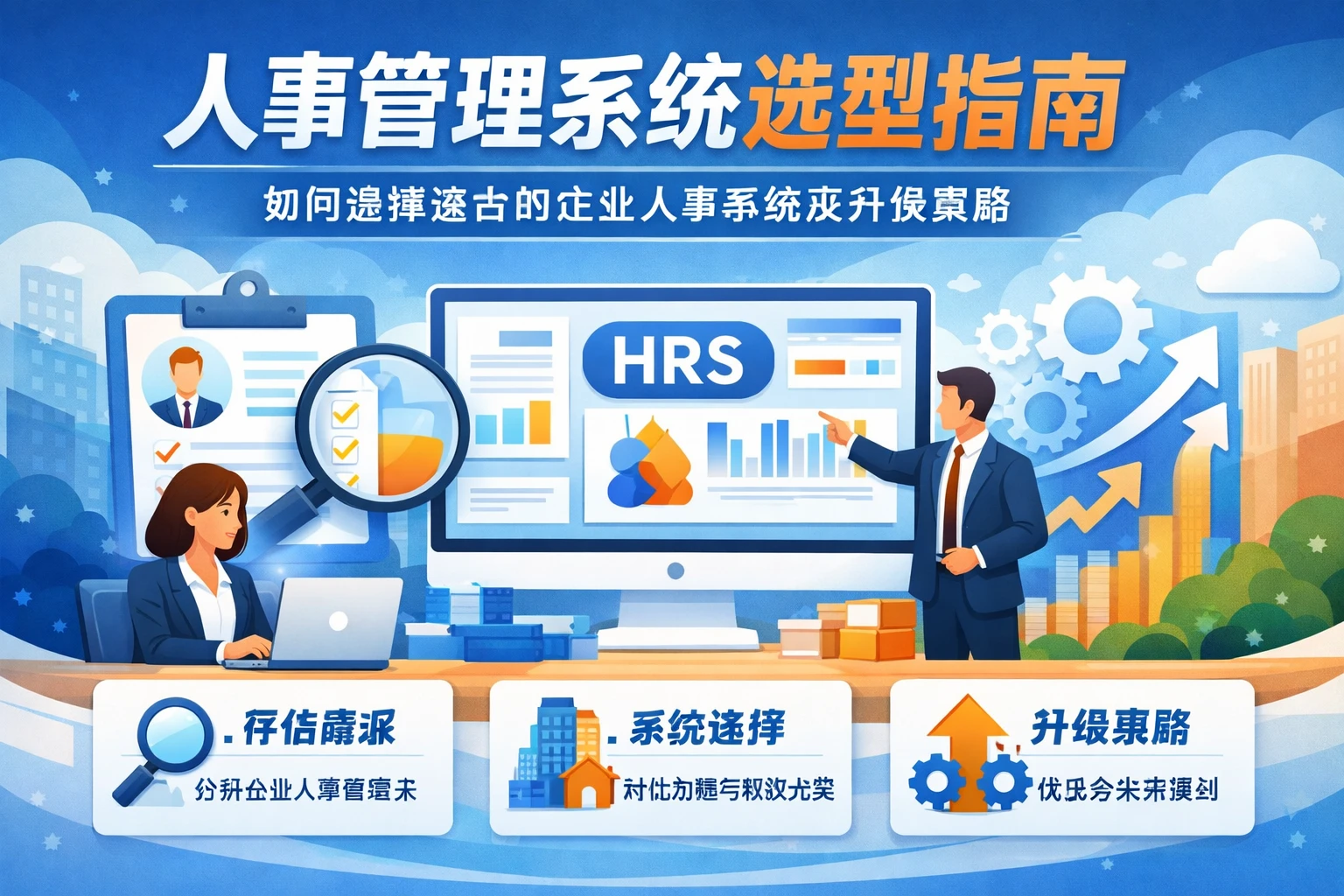 人事管理系统选型指南：如何选择适合的企业人事系统及升级策略