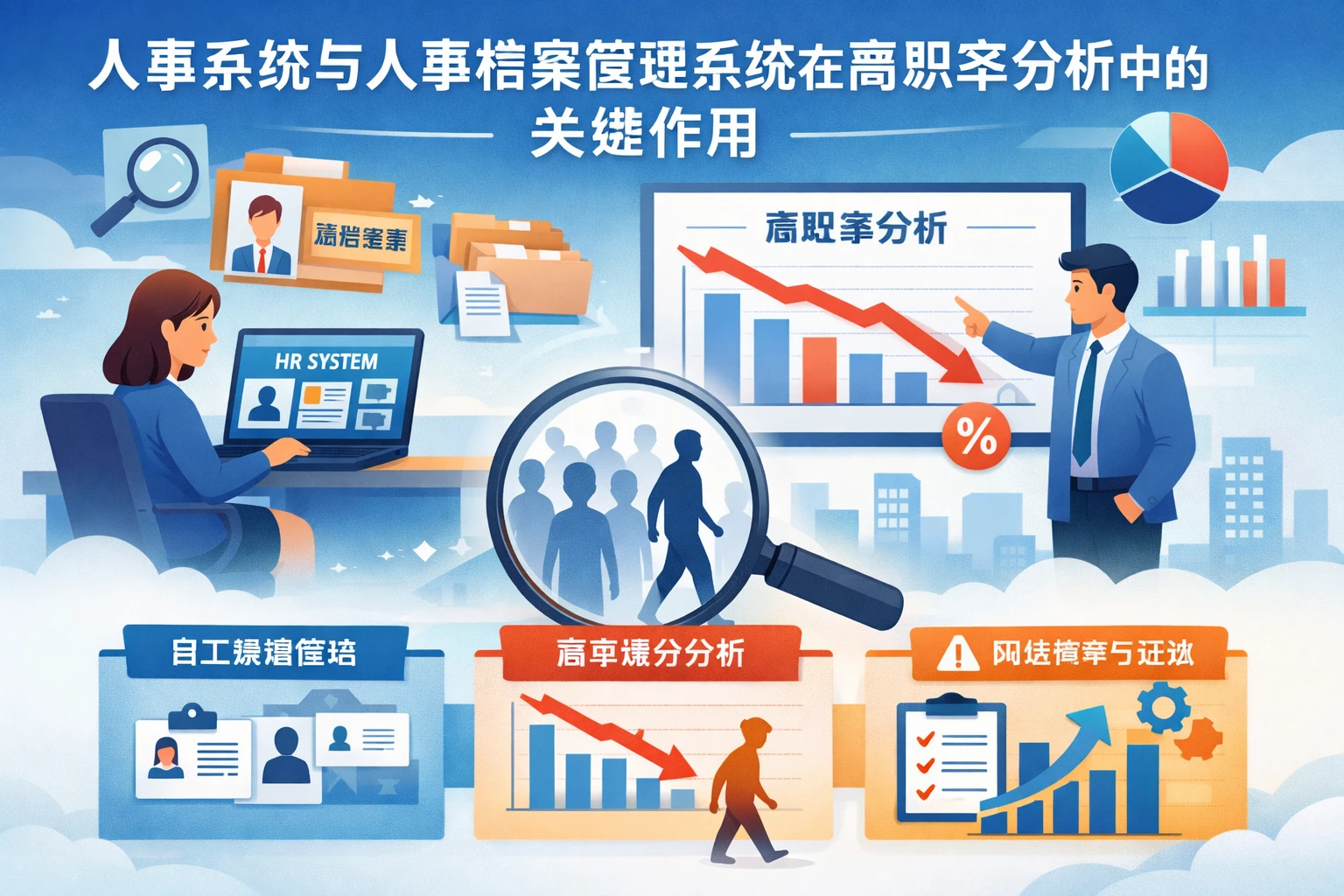 人事系统与人事档案管理系统在离职率分析中的关键作用