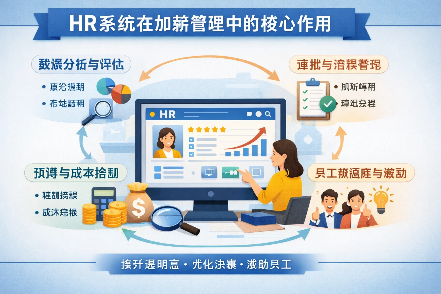 HR系统在加薪管理中的核心作用