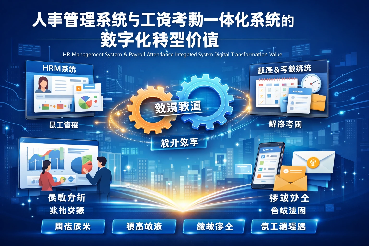 人事管理系统与工资考勤一体化系统的数字化转型价值